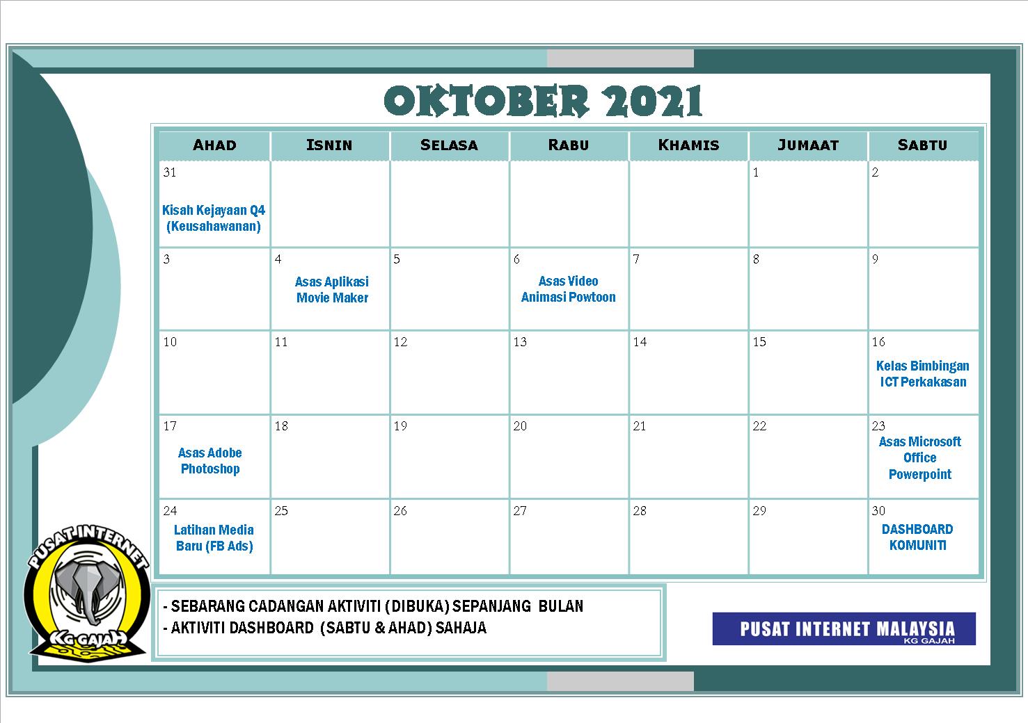 OKTOBER 21